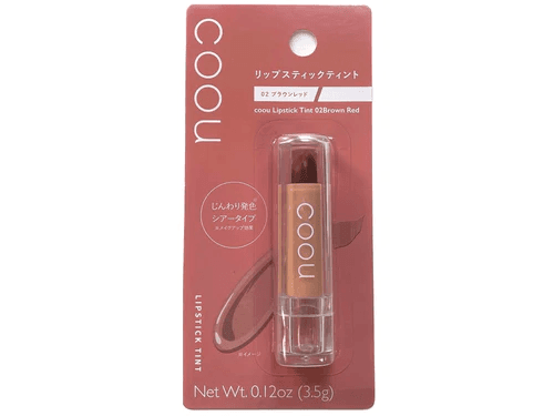 COOU Lipstick Tint 02 Brown Red