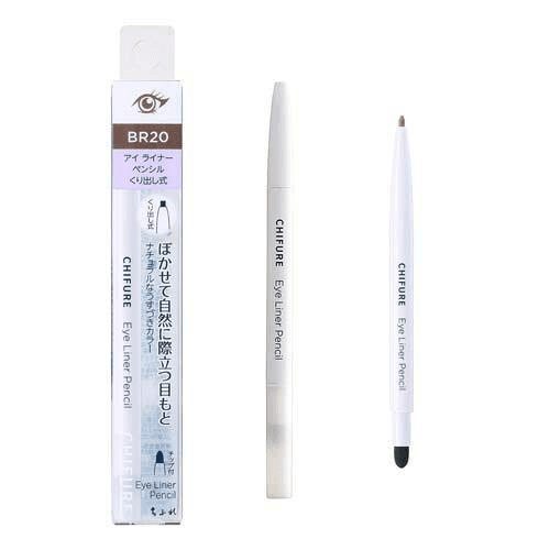 Chifure Eyeliner Pencil Retractable Type 20 Latte Brown