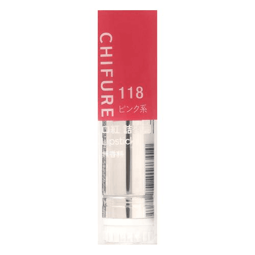 Chifure Lipstick (Refillable) 118 Pink
