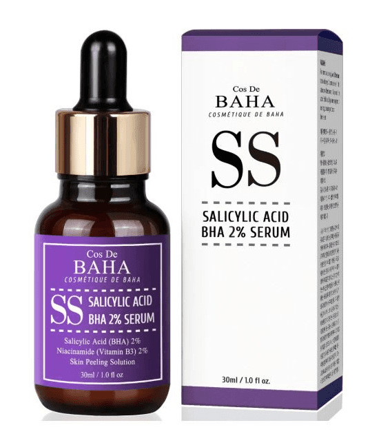 Cos De Baha Salicylic Acid 2% Exfoliant Facial Serum (SS) 30ml