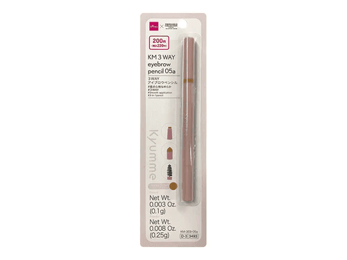 Daiso KM 3WAY Eyebrow Pencil 05a