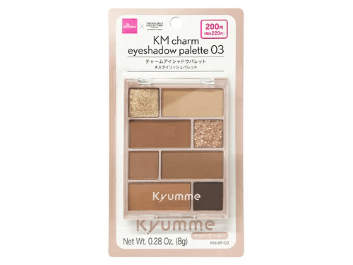 Daiso KM Charm Eyeshadow Palette 03
