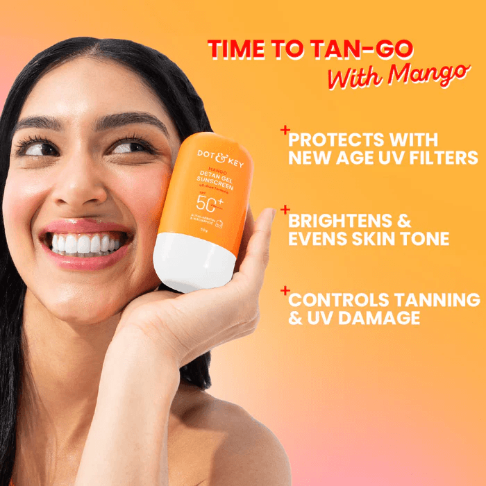 Dot & Key Mango Detan Oil-Free Sunscreen SPF 50+ PA+++ 80g