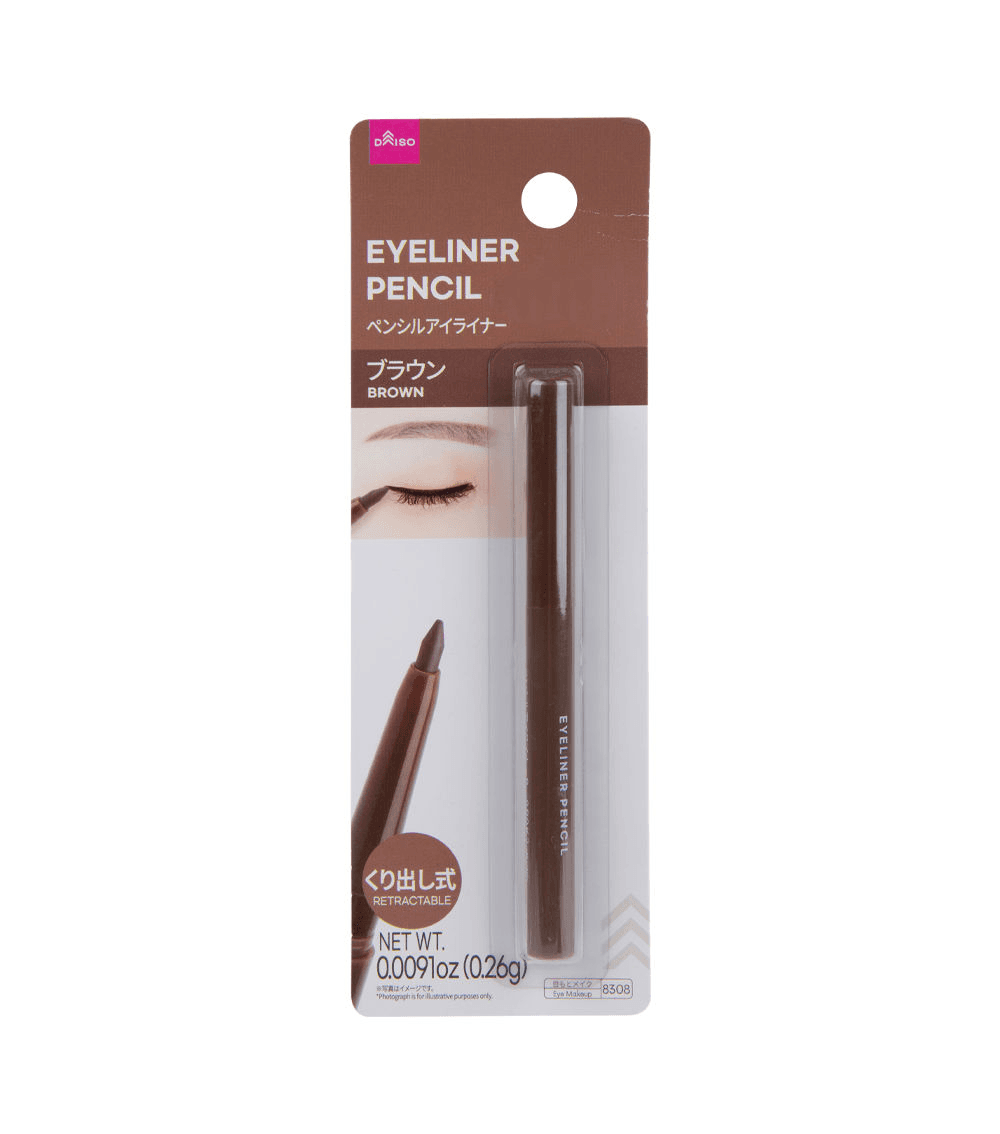 Daiso Eyeliner Pencil – Brown Shade