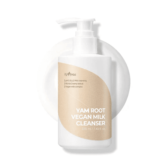 Isntree Yam Root Vegan Milk Cleanser 220ml