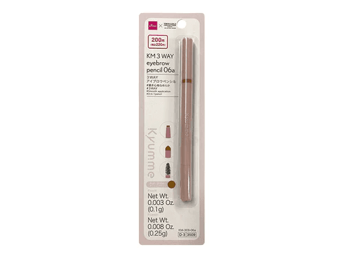 Daiso KM 3WAY Eyebrow Pencil 06a