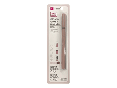 Daiso KM 3WAY Eyebrow Pencil 08a