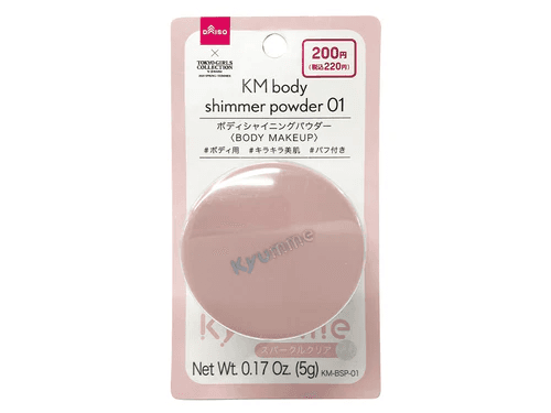 Daiso KM Body Shining Powder 01