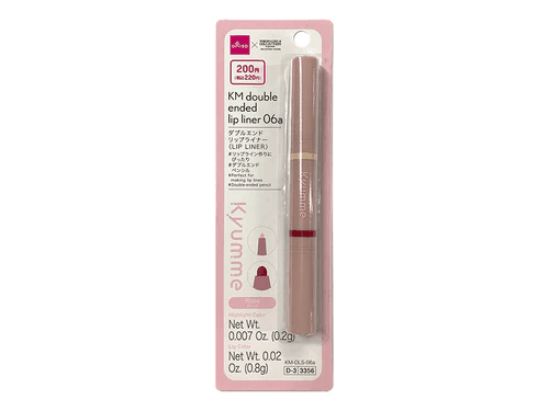 Daiso KM Double End Lip Liner 06a