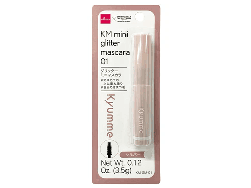 Daiso KM Glitter Mini Mascara 01