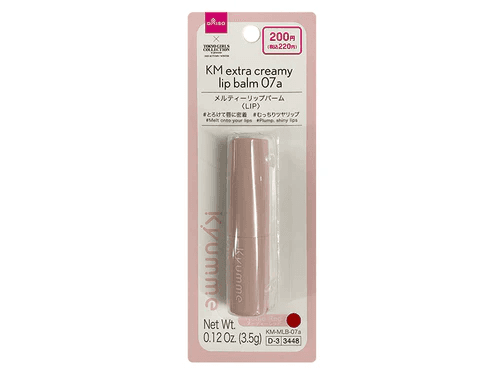Daiso KM melty lipbalm 06a