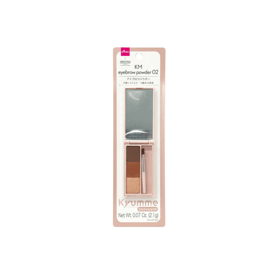 Daiso KM eyebrow powder 02