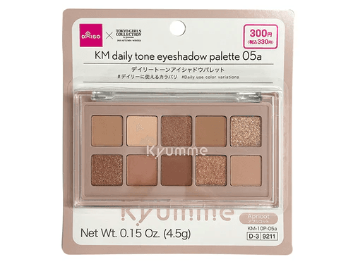 Daiso KM Daily Tone Eyeshadow Palette 05a