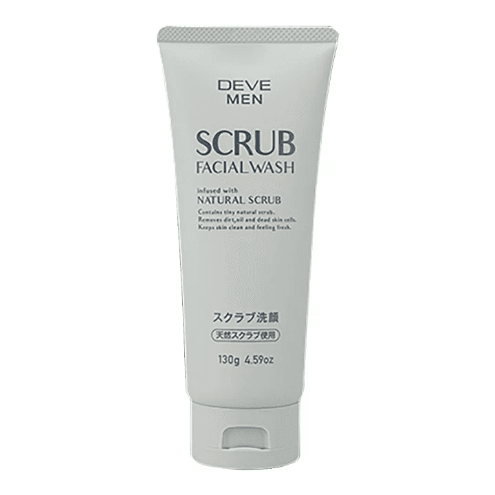 Deve Men Scrub Facial Cleanser 130g