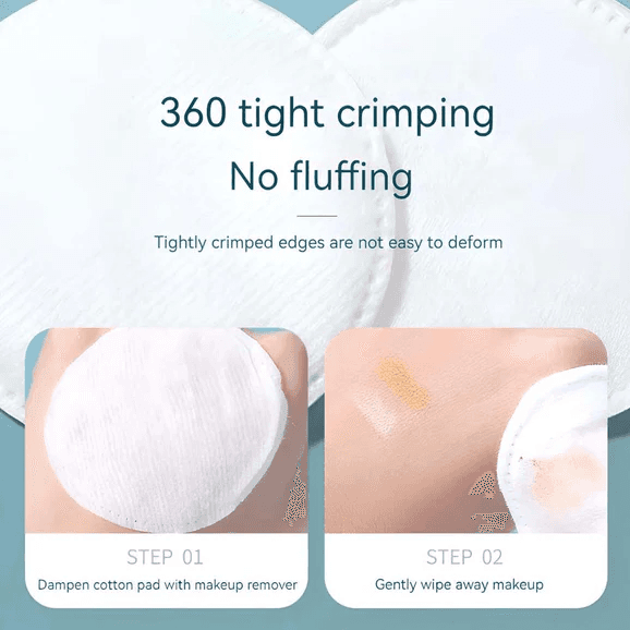 LMLTOP Cotton Pads – 80PCS [Pink]