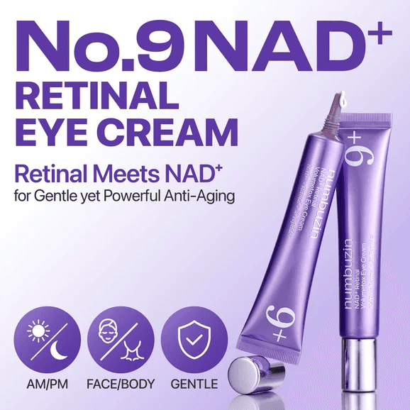 Numbuzin No.9 NAD+ Retinal Volumetox Eye Cream 20ML
