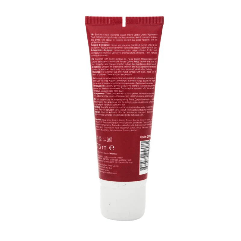 Pierre Cardin Almond Oil Extract Moisturizing Foot Cream