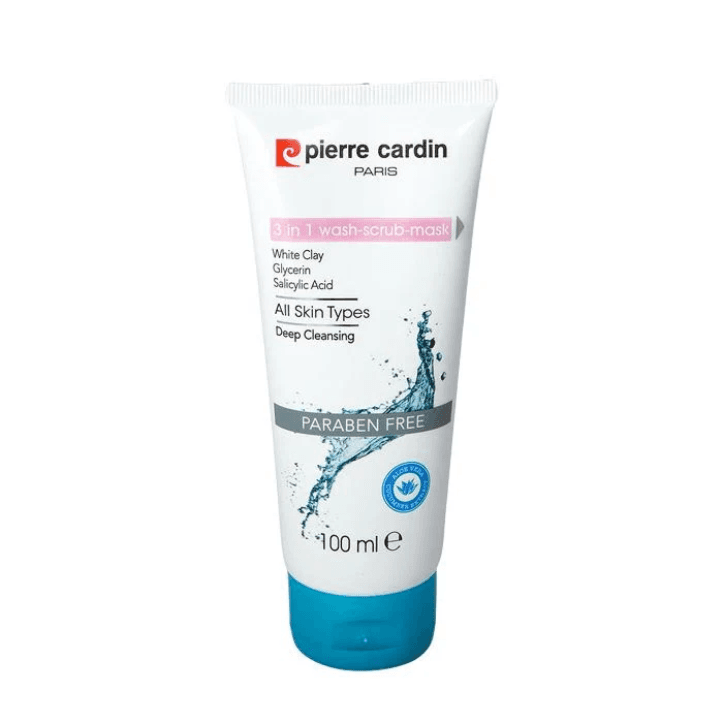 Pierre Cardin 3 in 1 Wash Scrub Mask