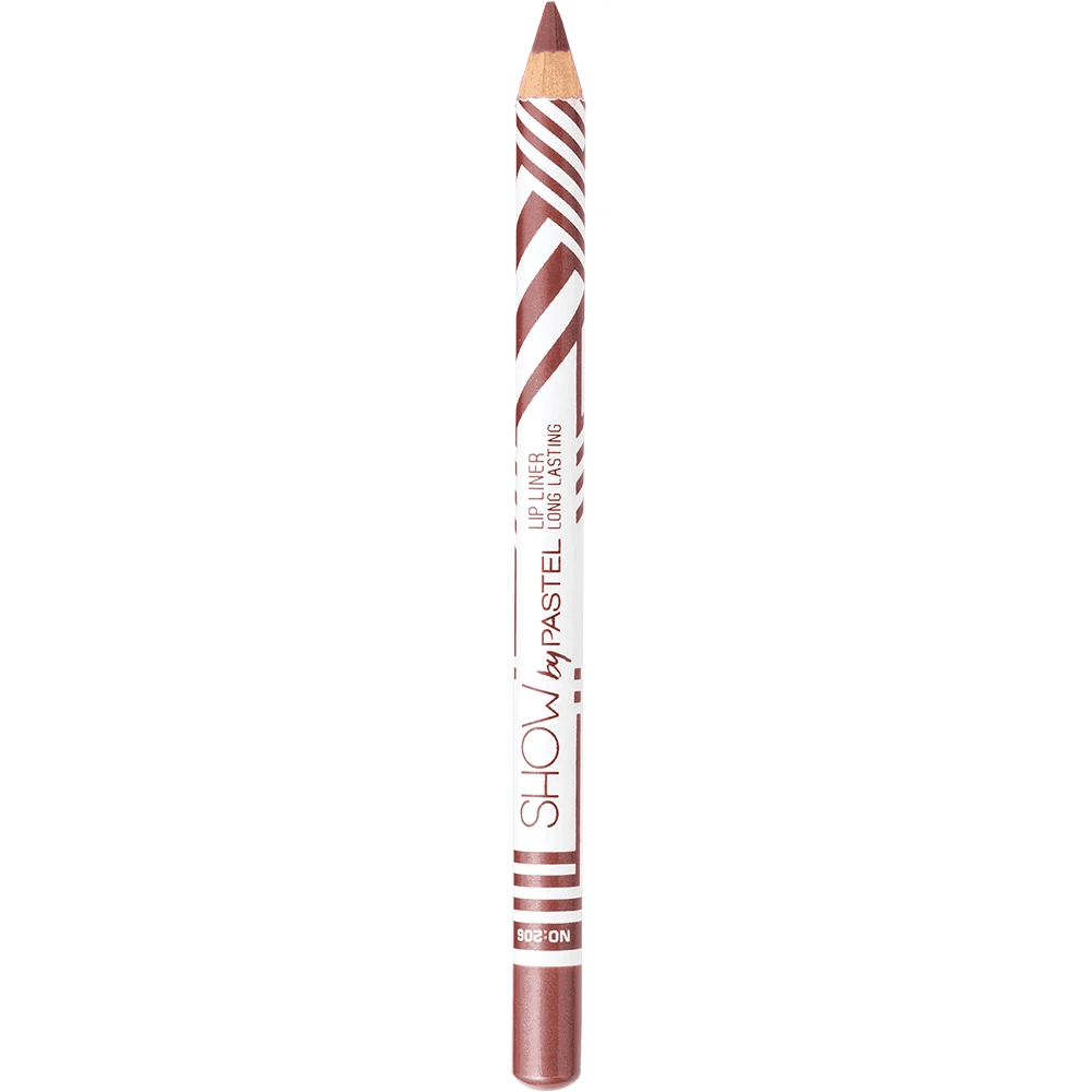 Pastel Show By Pastel Long Lasting Lip Liner Pencil 206