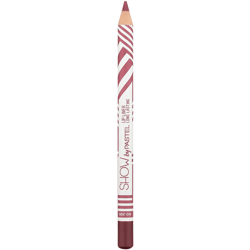 Pastel Show By Pastel Long Lasting Lip Liner Pencil 208