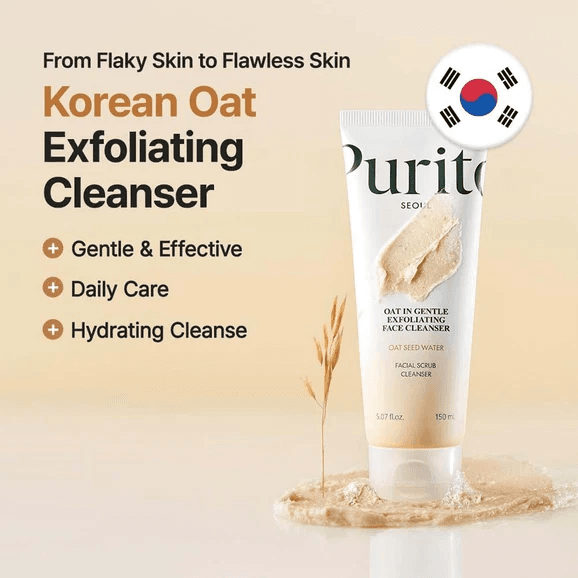 Purito Oat In Gentle Exfoliating Face Cleanser 150ml