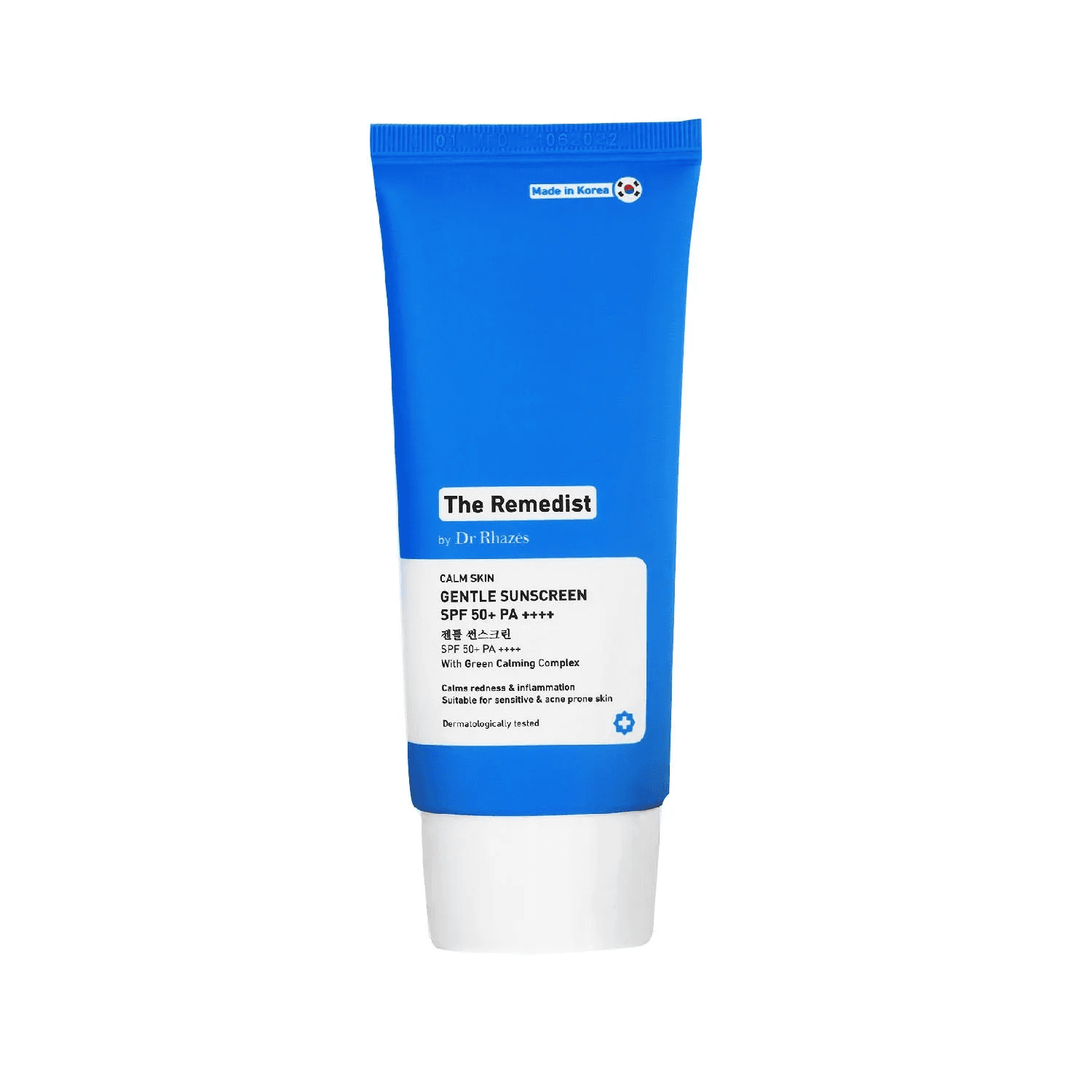 The Remedist by Dr Rhazes Gentle Sunscreen-SPF 50+ PA++++ 50m