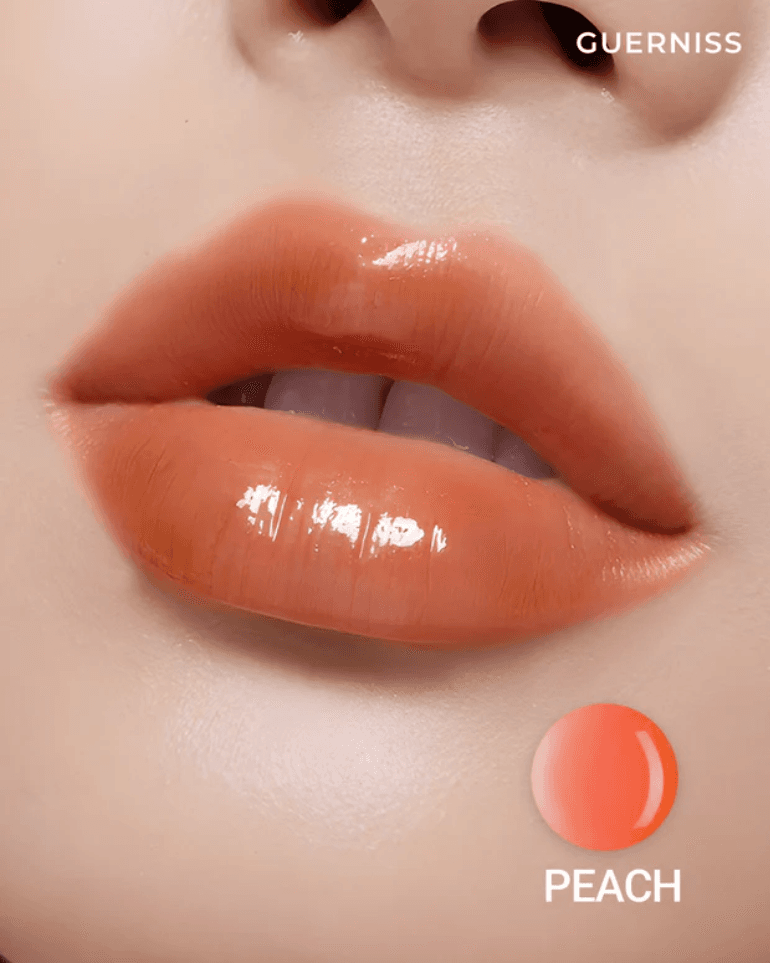 Guerniss Water Gloss Lip Glaze-02 peach