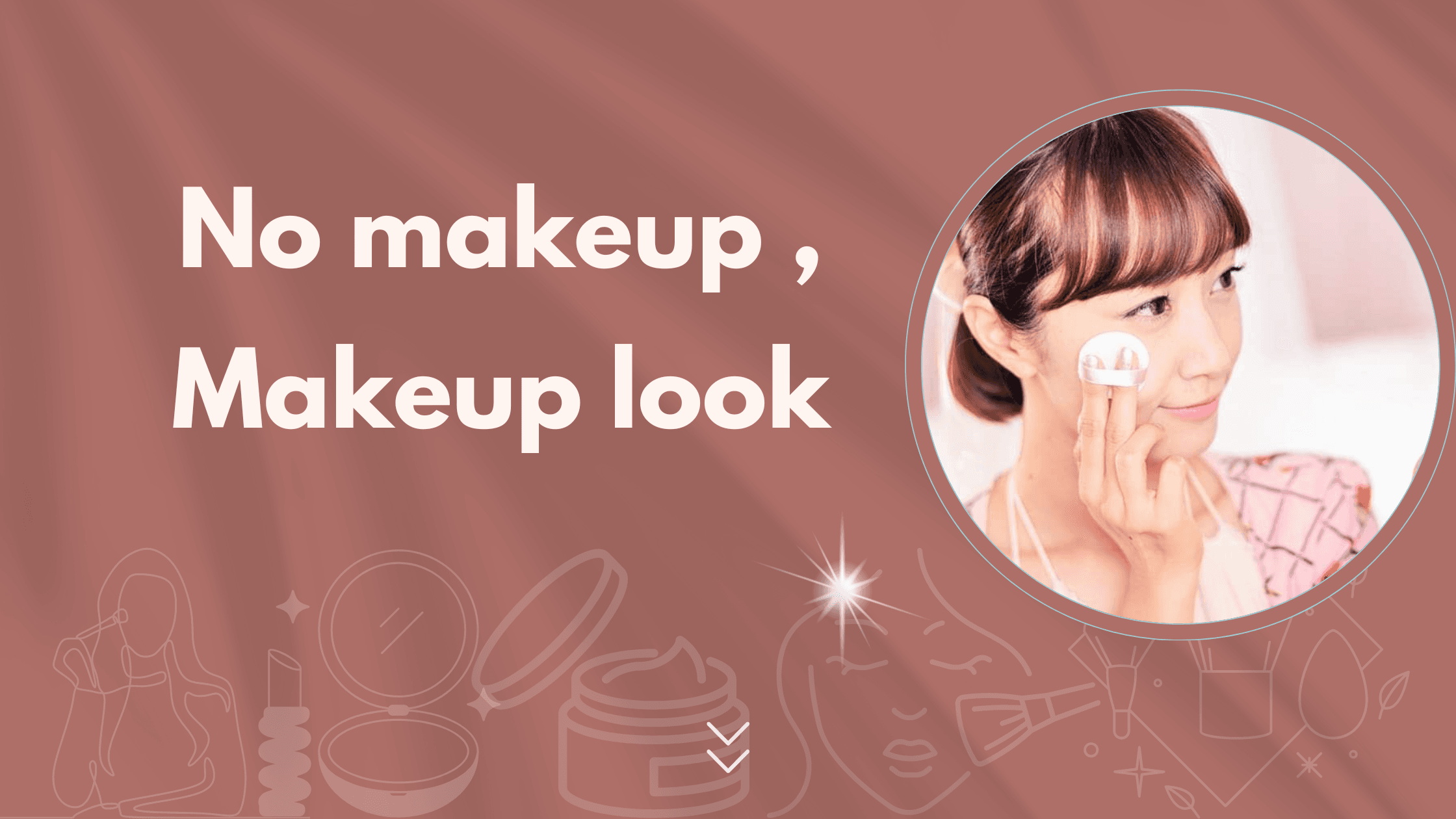 No makeup, Makeup Look: Japanese Style