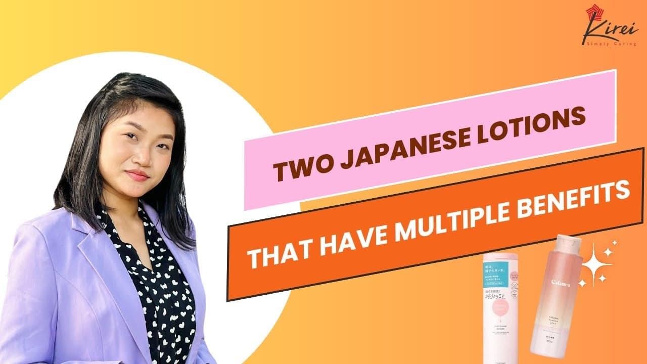 Two Multi-tasking Japanese Lotions || BCL Momopuri || Calamee Calamine No Sebum Lotion