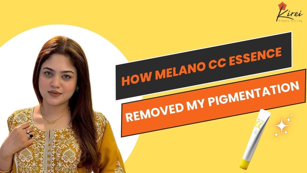 How Melano CC Essence removed pigmentation