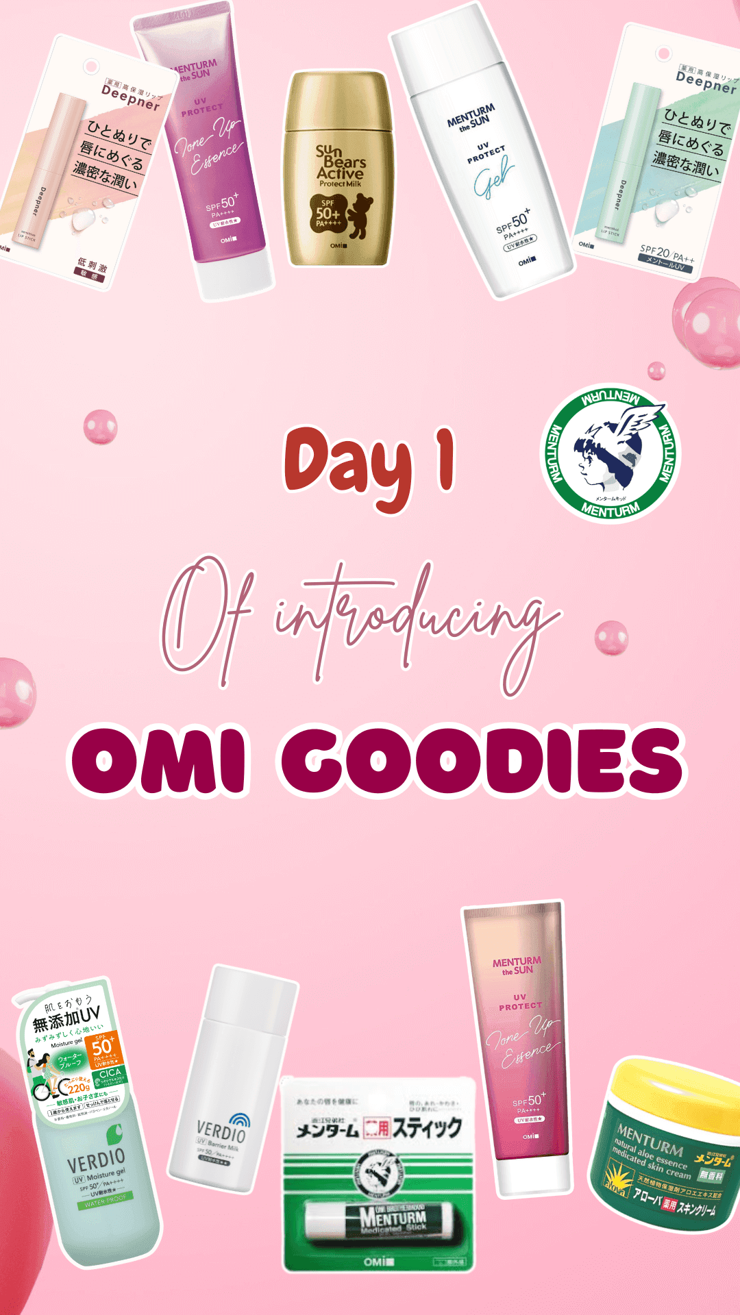 Day 1 Of Introducing Omi Goodies