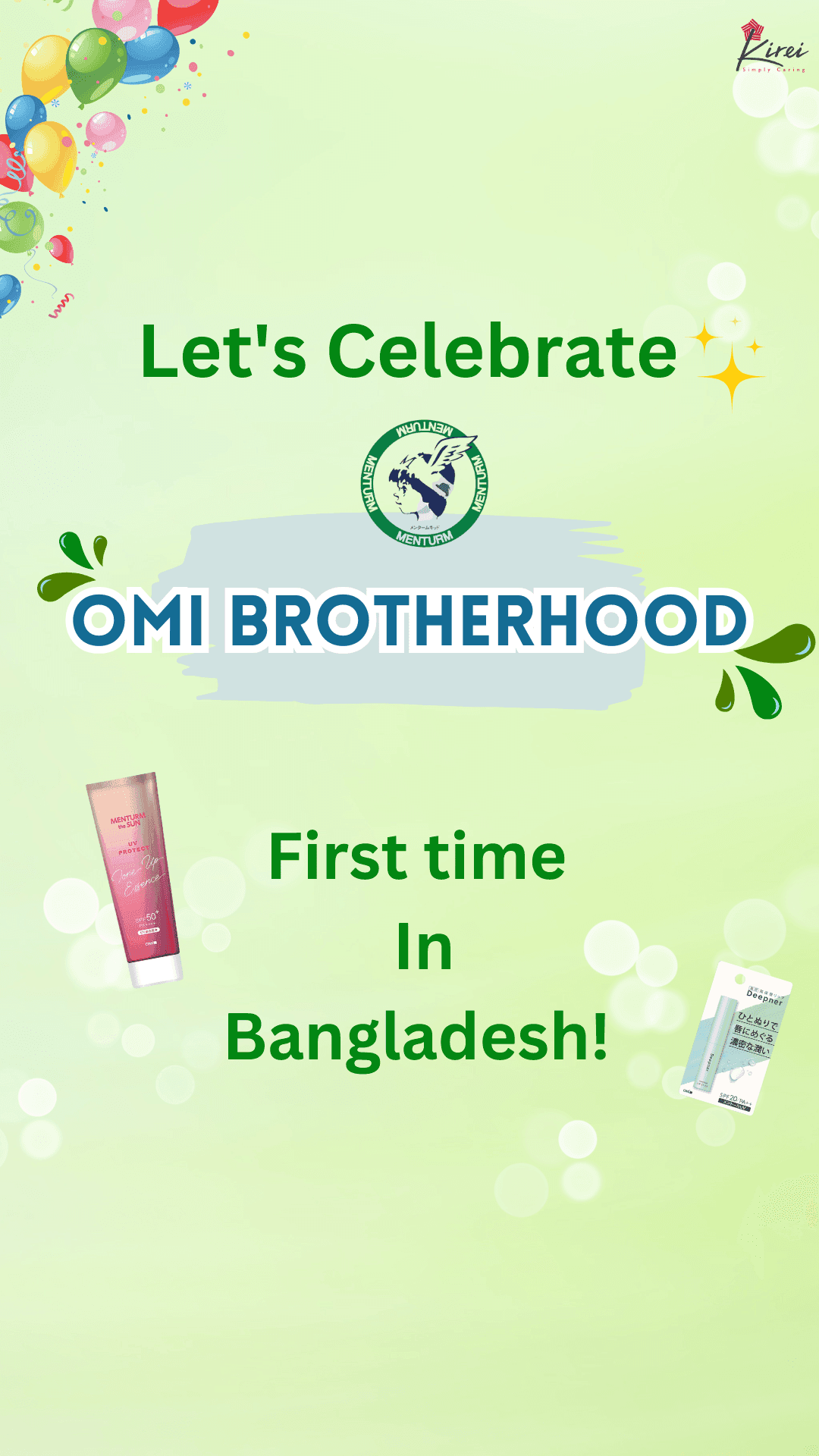 Let's Celebrate Omi Brotherhood Launching!