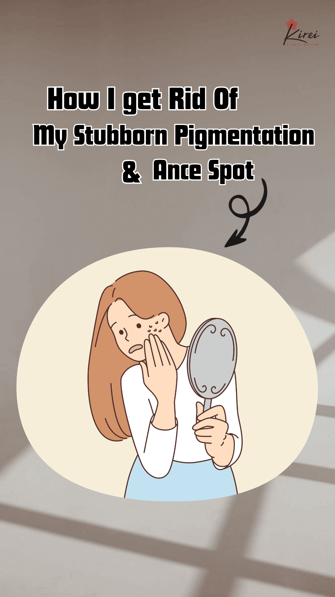 How I removed My Stubborn Pigmentation & Acne Spot?
