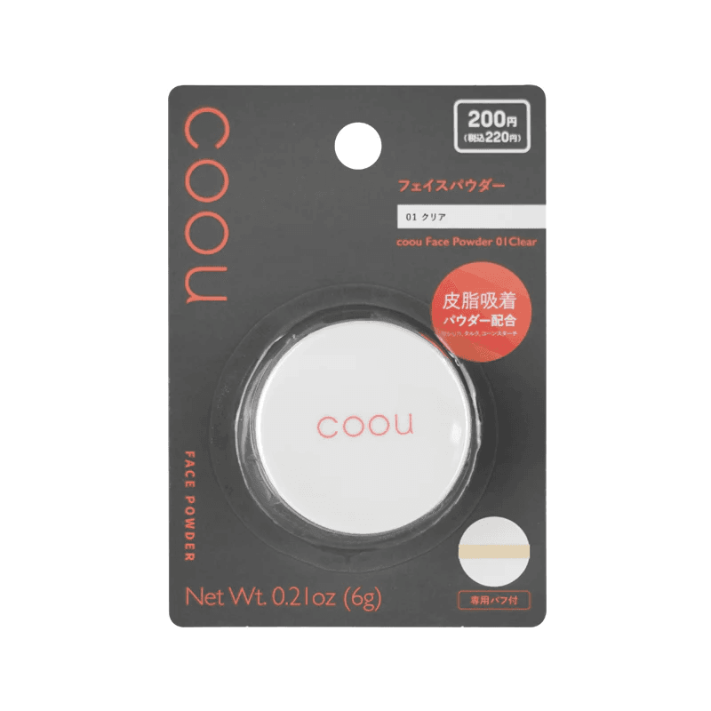 COOU Face Powder 01 Clear