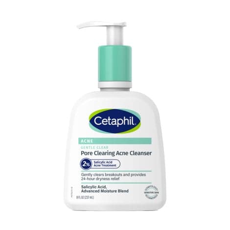 Cetaphil Acne Gentle Clear Pore Clearing Acne Cleanser 237ml