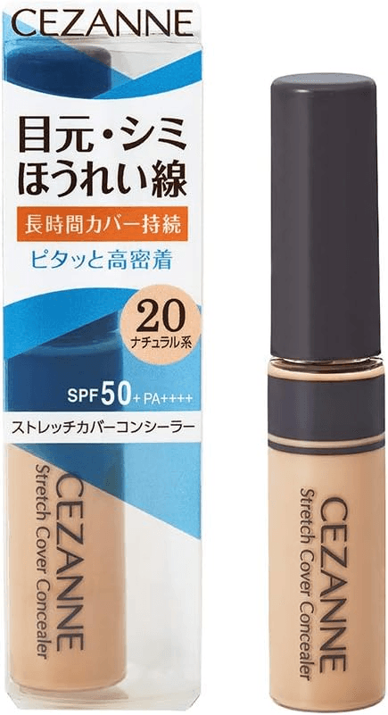 Cezanne Stretch Cover Concealer 20, Natural Tone Waterproof,
