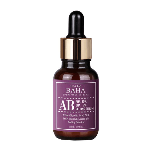 Cos De BAHA AHA (Glycolic Acid) 30% BHA (Salicylic Acid) 2% Peeling Serum (AB) 30ml