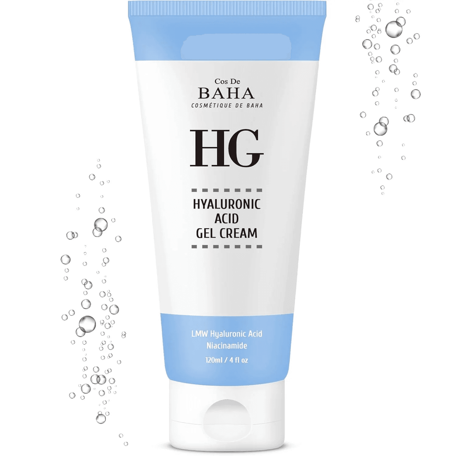 Cos De BAHA Pure Hyaluronic Acid + Niacinamide Gel Cream (HG) 120ml