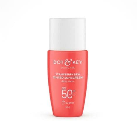 Dot & Key Strawberry Dew Tinted Sunscreen SPF50+ PA+++ 50ml - 05 Beige