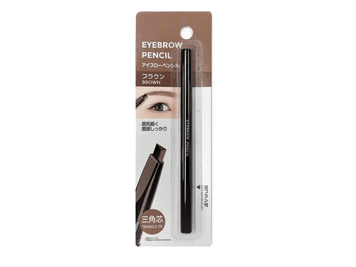Daiso Eyebrow pencil with triangular tip (brown)