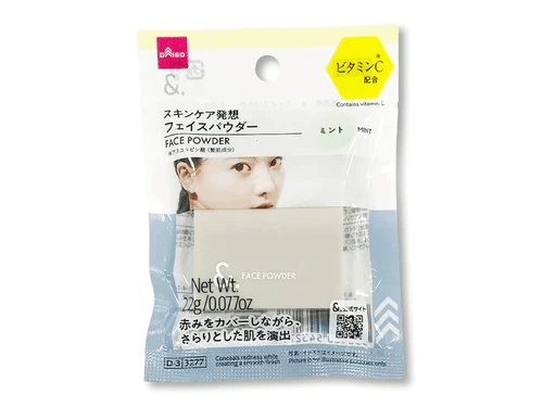 Daiso Face Powder Mint