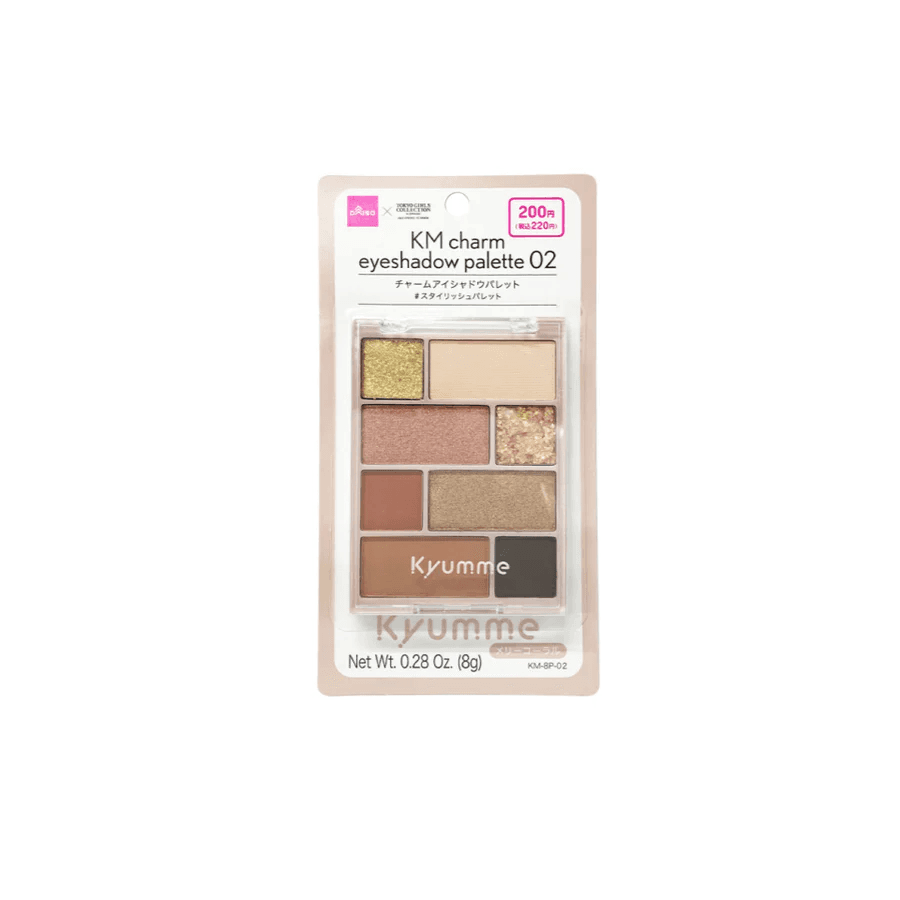 Daiso Kyumme Charm Eyeshadow Palette 02