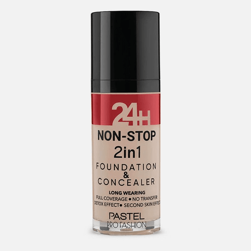 Profashion 24h Non Stop 2in1 Foundation & Concealer - 602 -Light Porcelain