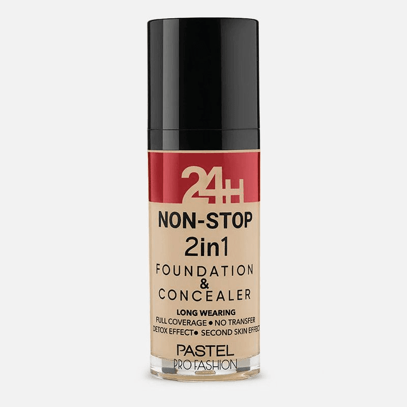 Profashion 24h Non Stop 2in1 Foundation & Concealer - 604 - Vanilla