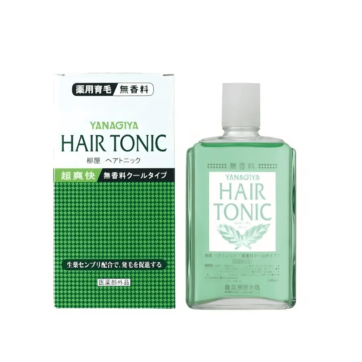 Yanagiya Hair Tonic Menthol Rich 240ml