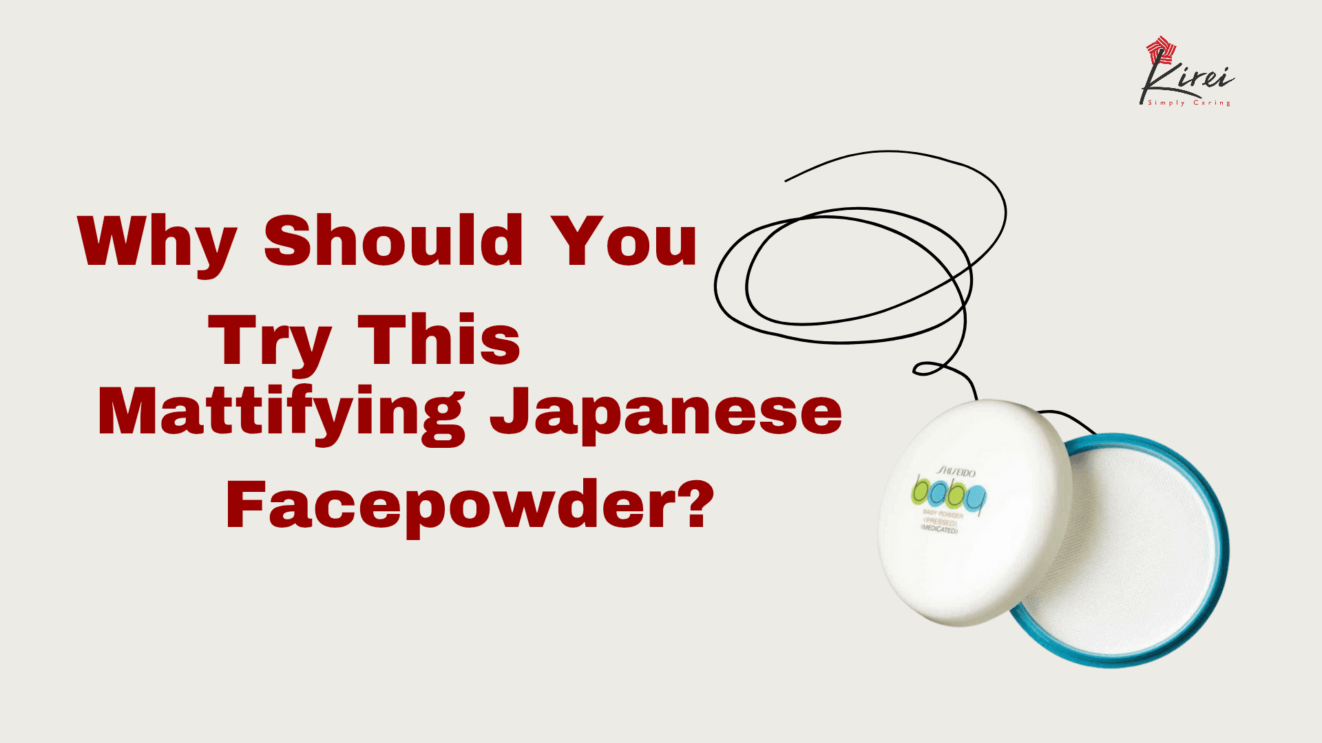 Why should you try this handy mattifying japanese face-powder?
